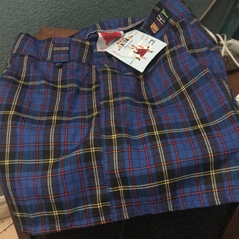 Brand new with tags omighty plaid skirt